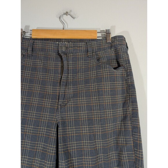 American Eagle Womens Plaid Super High Rise Jegging Pants Sz 18 Preppy Academia - Picture 4 of 8